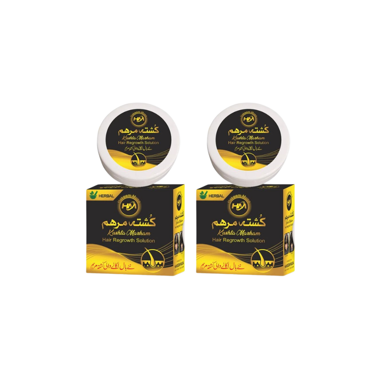 Kushta Hair Oil Booster  | 1 Kushta + 1 Marham  ( Booster Package )